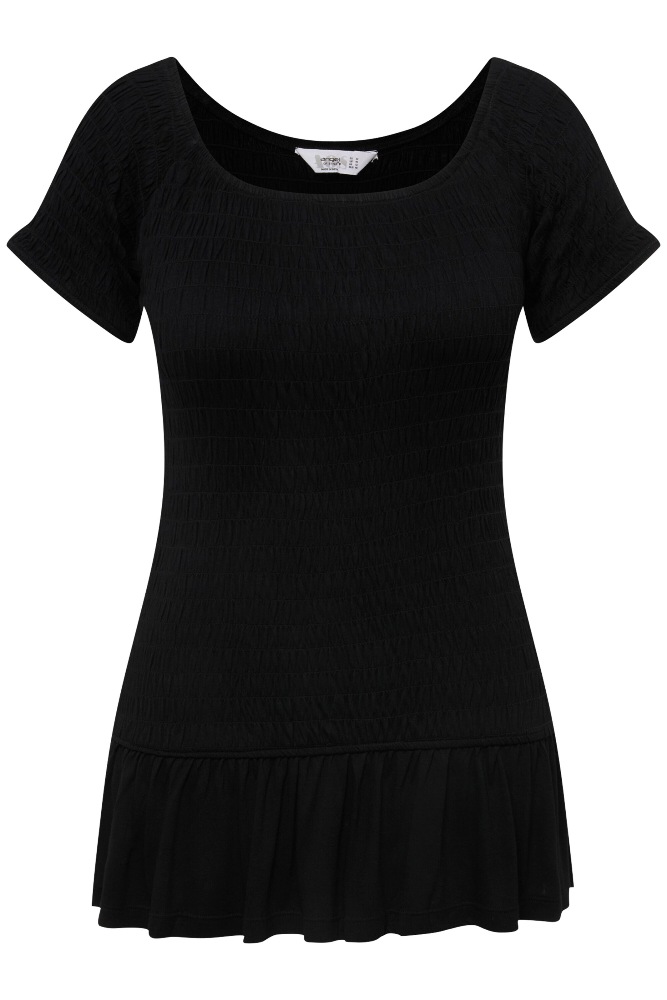 Angel of Style Shirt in Zwart: voorkant