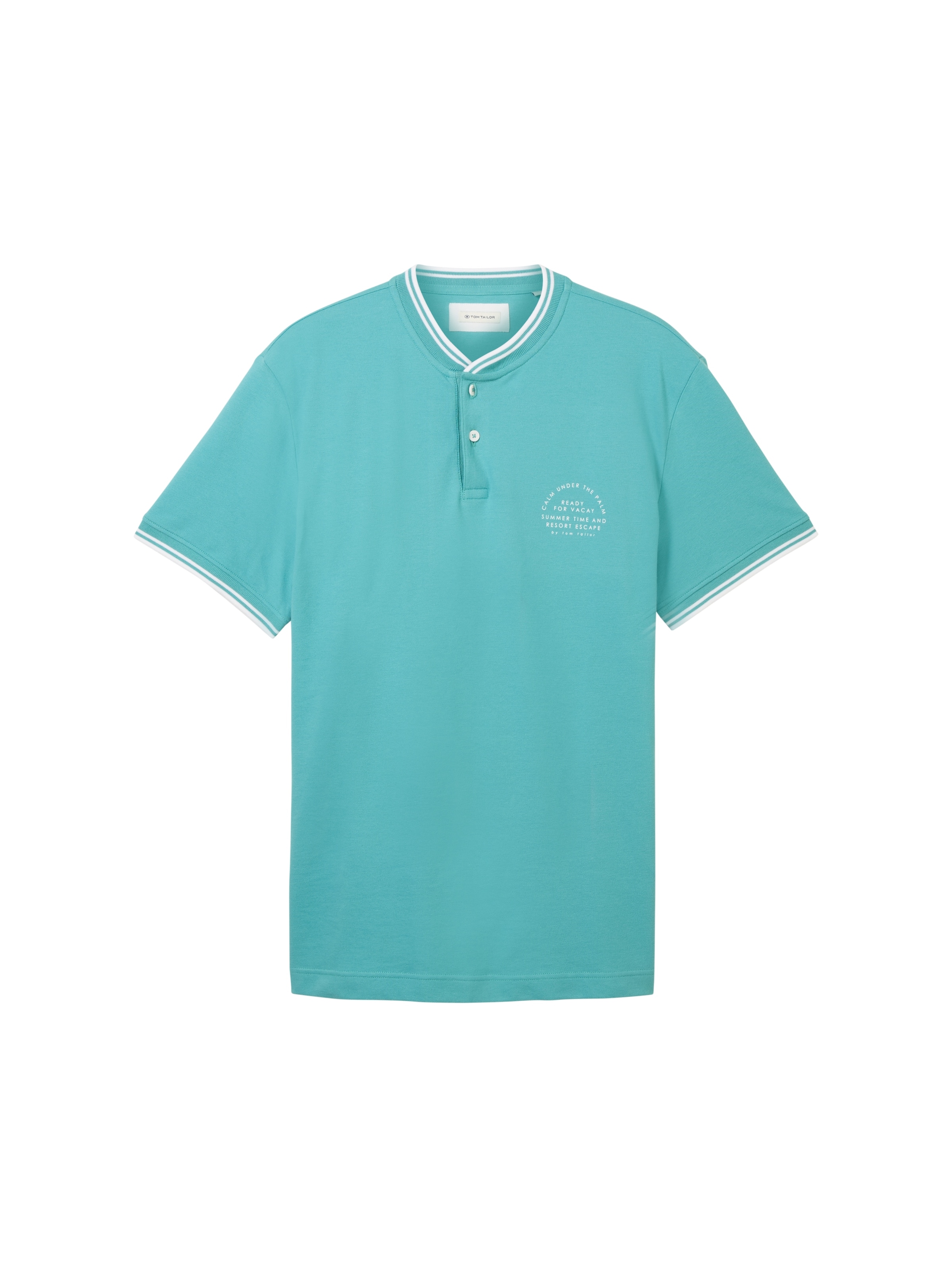 TOM TAILOR Shirt in Blue: front