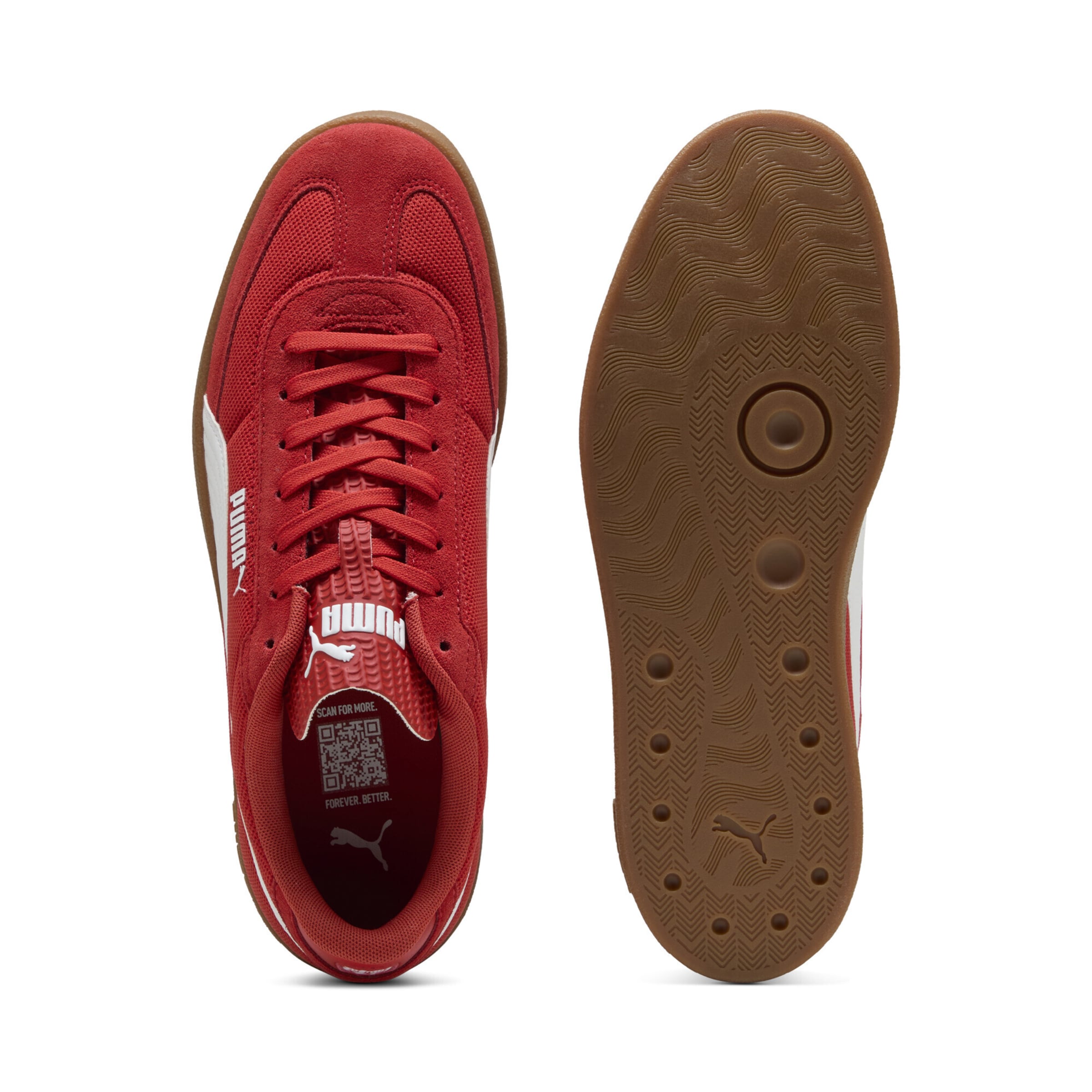 PUMA Sneakers laag 'Club II Era' in Rood