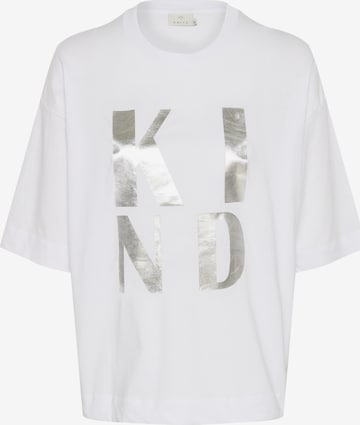 Kaffe Футболка оверсайз 'Gissa' в Белый: спереди
