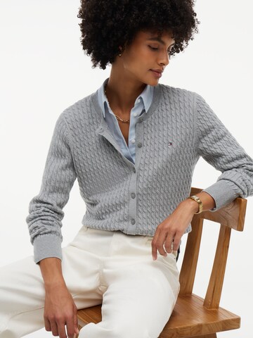 TOMMY HILFIGER Knit Cardigan in Grey