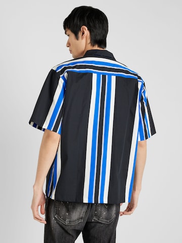 HUGO Blue Comfort fit Overhemd 'Eligino' in Zwart