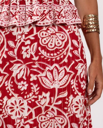 THE-ARE - Falda en rojo