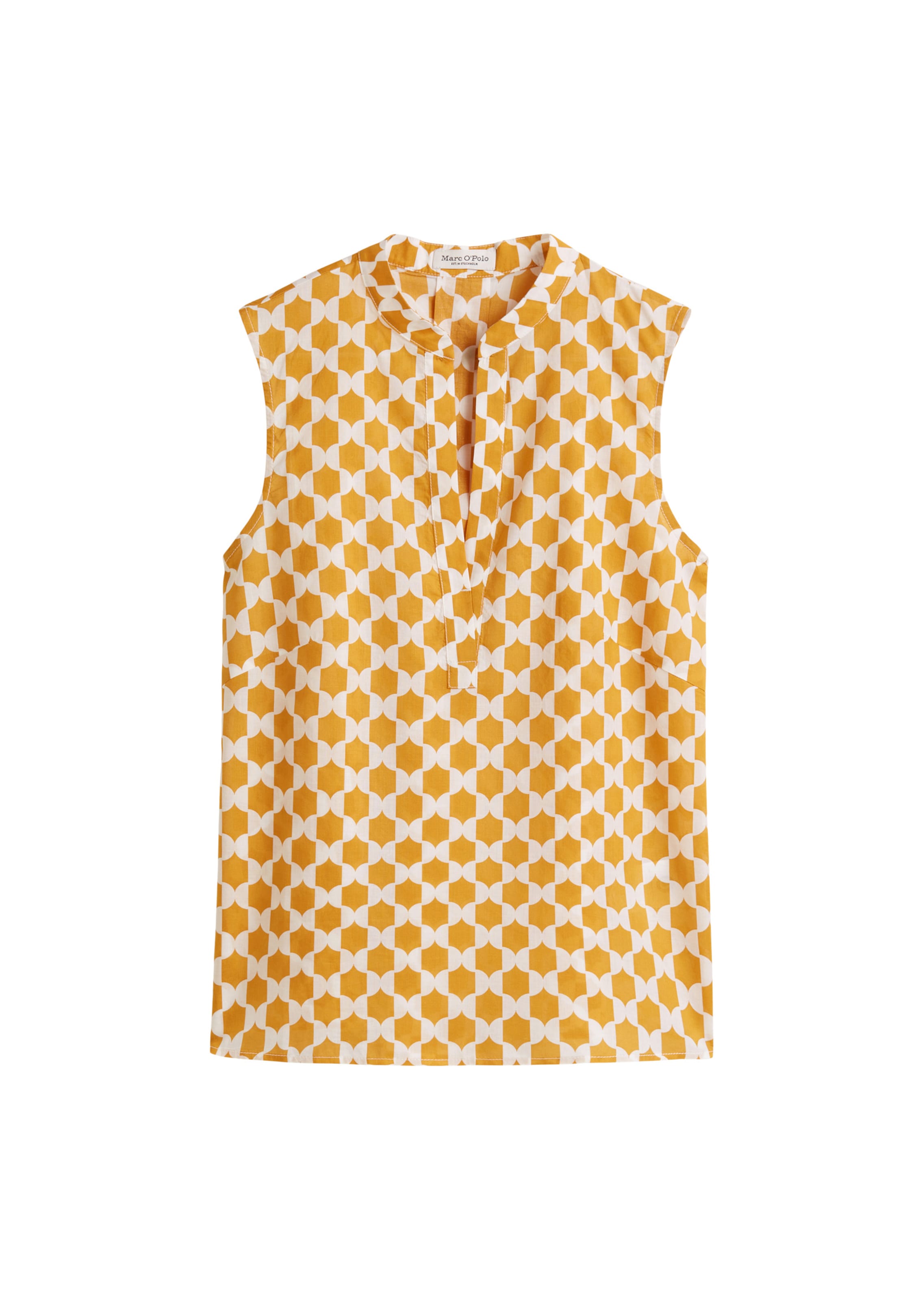 dzeltens Marc O'Polo Blūze: no priekšpuses