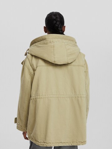 Bershka Winter parka in Green