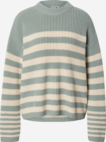 YAS Пуловер 'YASRiga' в зелено: отпред