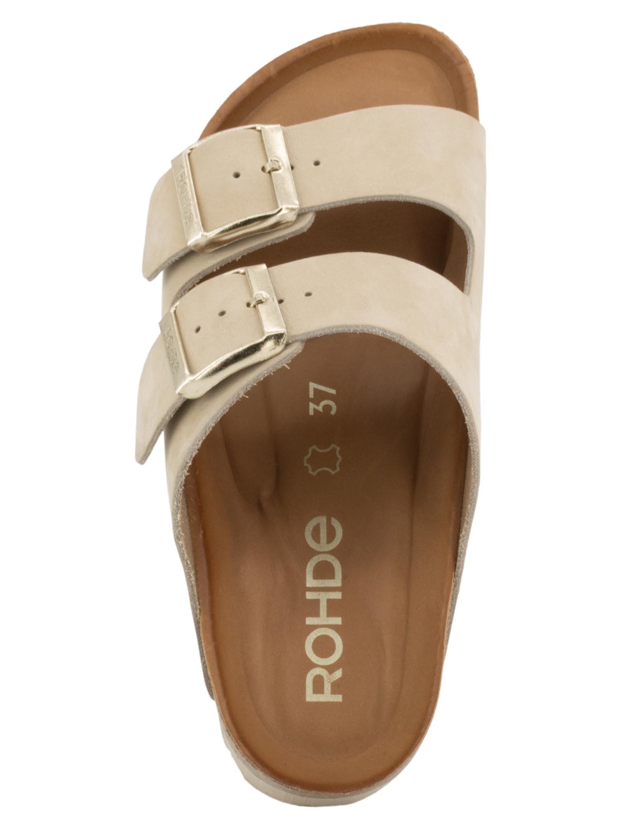 ROHDE Mules 'Alba' in Beige