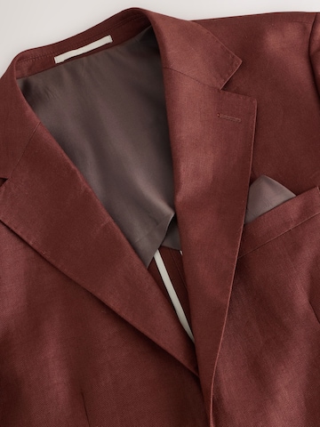 Next Slim fit Blazer 'N. Premium' in Brown