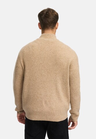 Vestes en maille 'Peace' INDICODE JEANS en beige