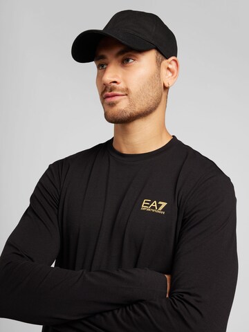 EA7 Emporio Armani - Camiseta en negro