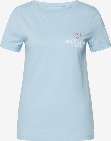 Mavi Shirt 'SELF LOVE CLUB' in Blau: predná strana