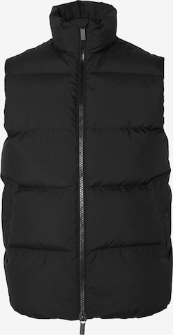 Gilet 'DOORS' SELECTED HOMME en noir : devant