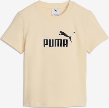 PUMA T-Shirt 'Essentials Elevated No. 1' in Gelb: Vorderseite