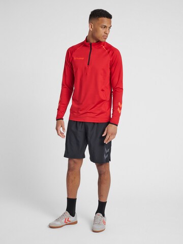 Hummel Athletic Sweatshirt in Red