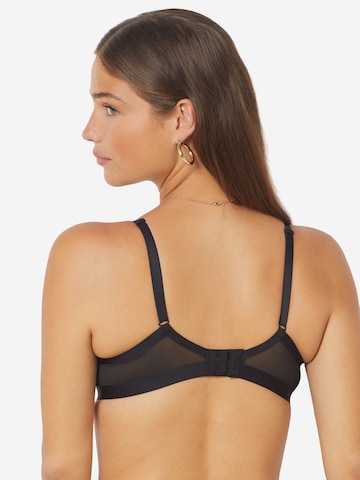 ETAM T-Shirt BH 'Pure Mesh Plus' in Schwarz