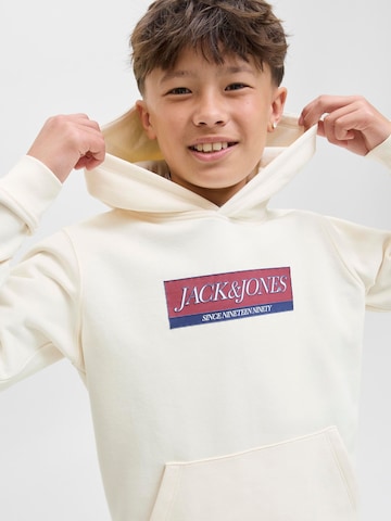Felpa di Jack & Jones Junior in bianco