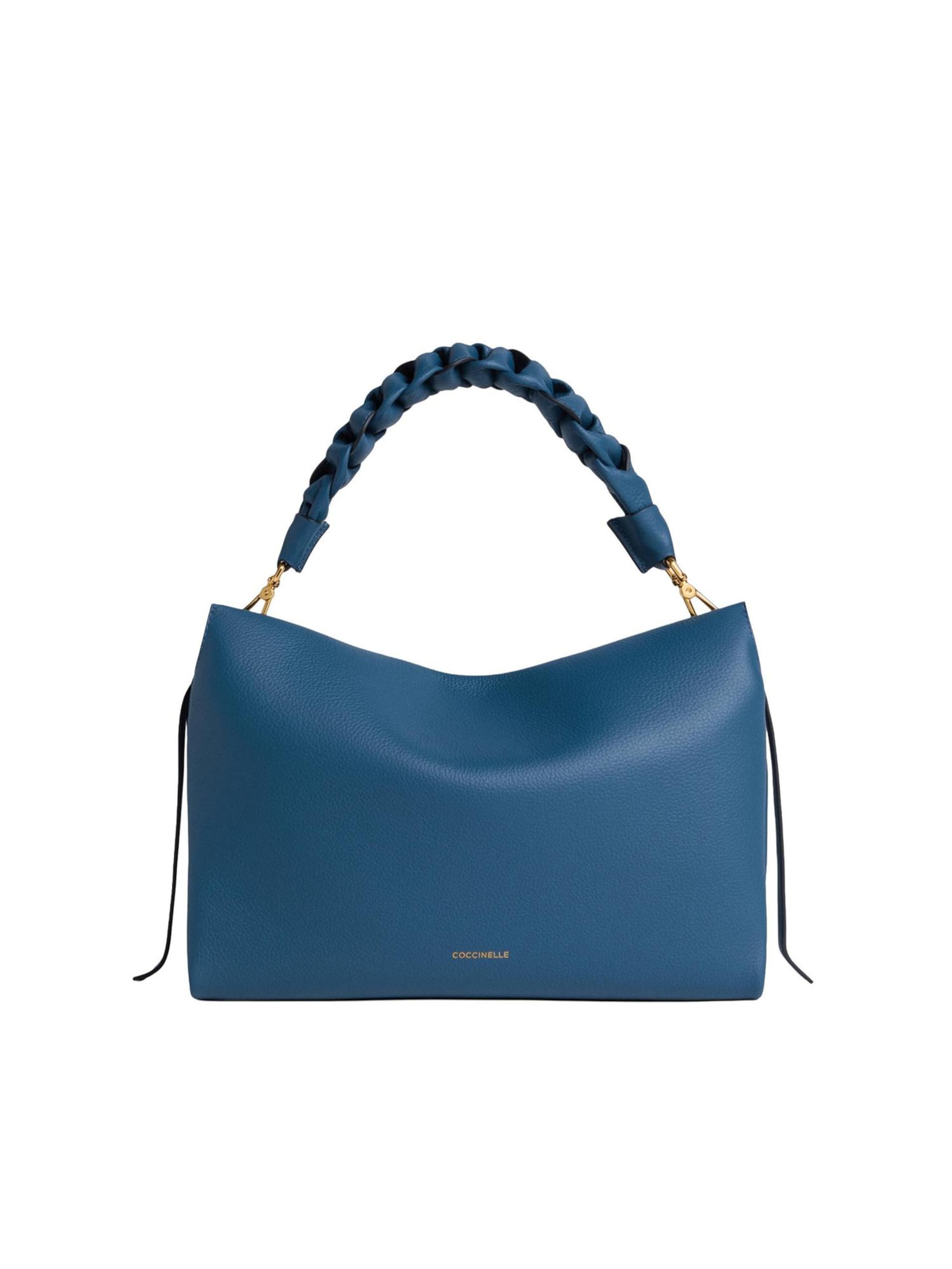 Coccinelle Handtas 'COCCINELLE Boheme 26 380' in Blauw: voorkant