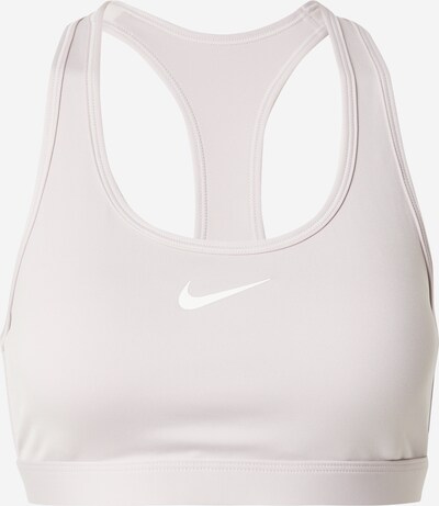 NIKE Soutien-gorge de sport 'SWOOSH' en bleu violet / blanc, Vue avec produit