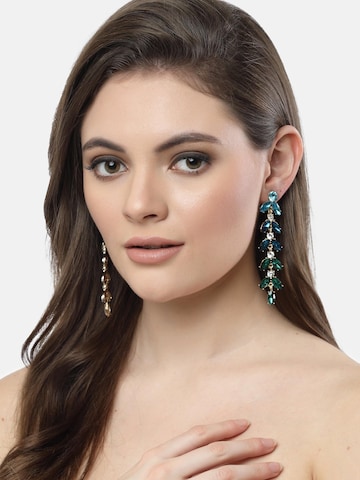 AVANT-GARDE PARIS - Pendientes 'Florenceta' en azul