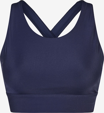 Fabletics BH 'No-Bounce' in Blau: Vorderseite