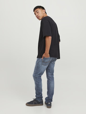 Coupe slim Jean 'Glenn Cole' JACK & JONES en bleu