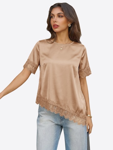 Imily Bela Blouse in Beige: voorkant