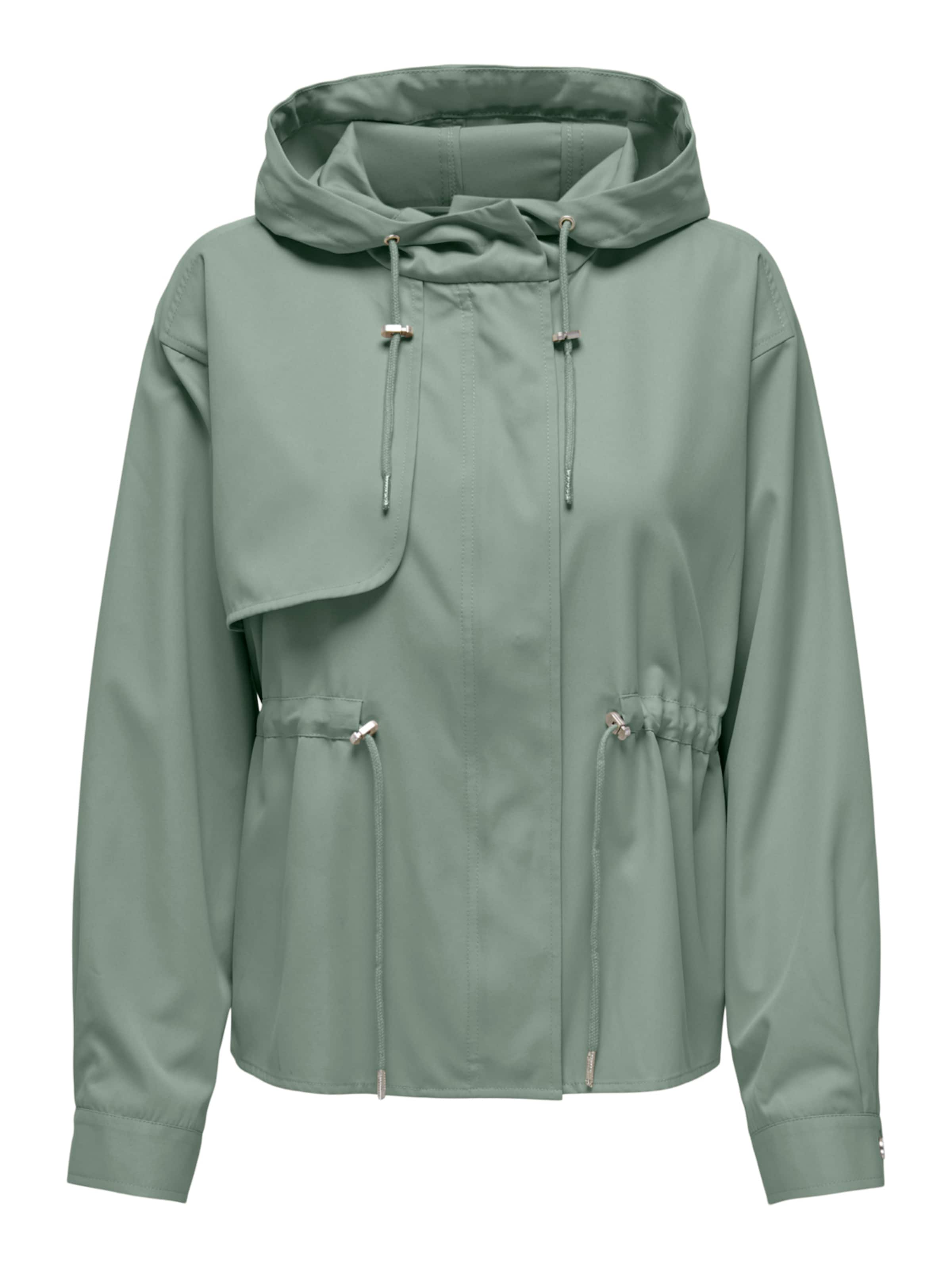 ONLY Kurtka przejściowa 'Chloe' w kolorze zielony: przód