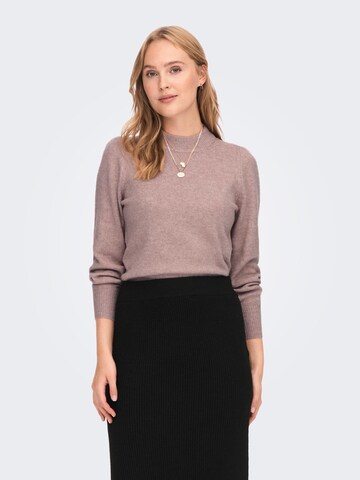 Pull-over 'Rue' JDY en rose : devant