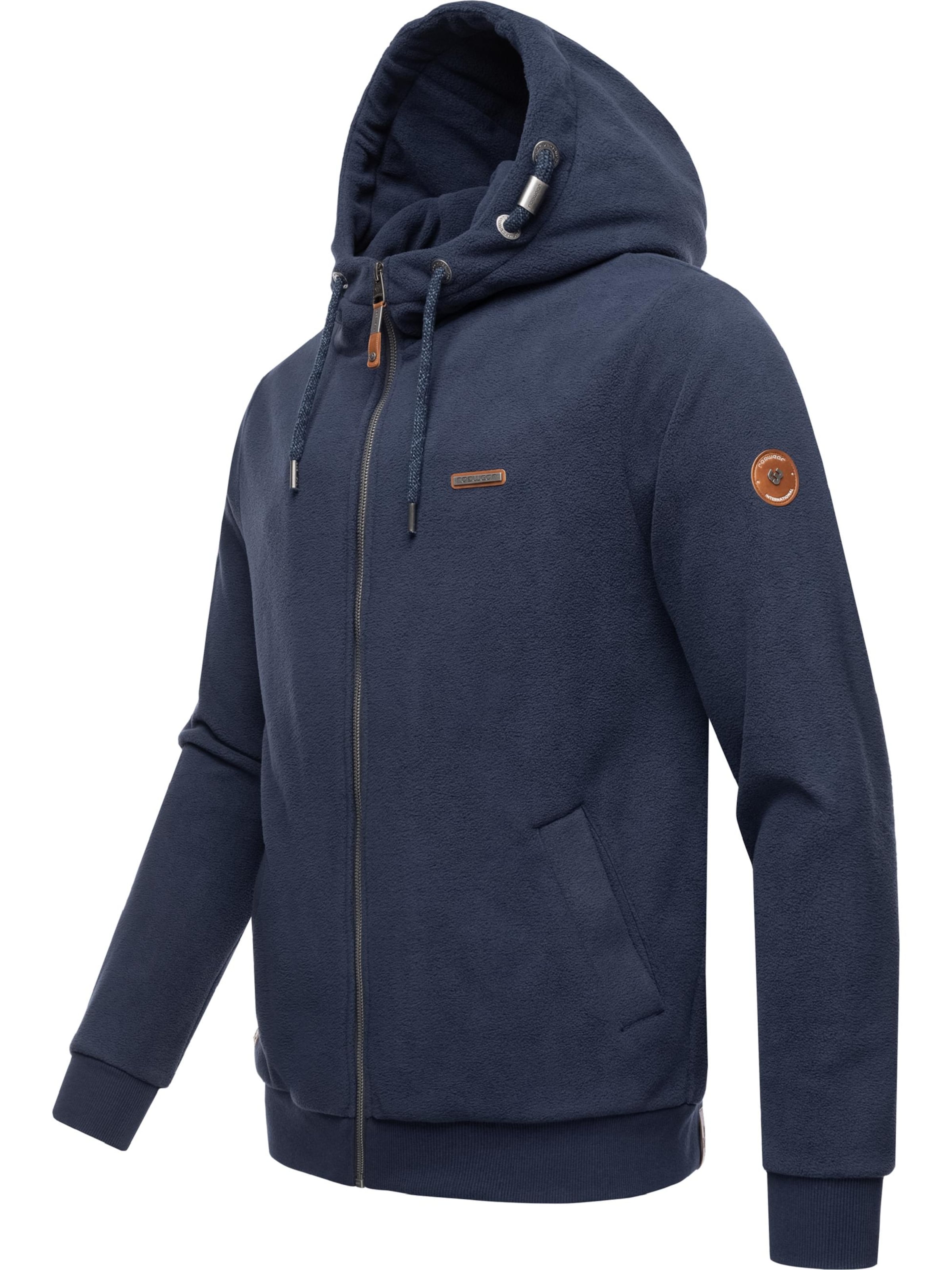 Ragwear Sweat jacket 'Natte' in Blue