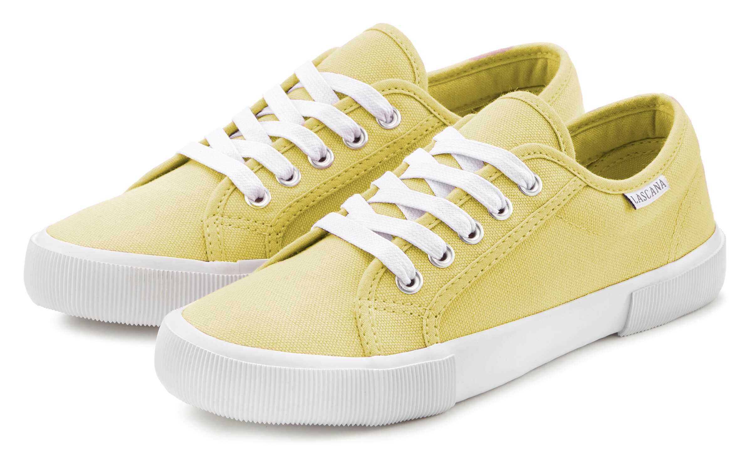 LASCANA Platform trainers in Yellow