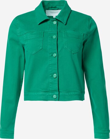 comma casual identity Between-Season Jacket in Green: front