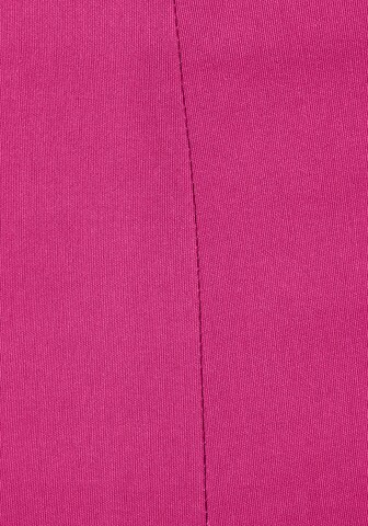 Skinny Pantaloni di LASCANA in rosa