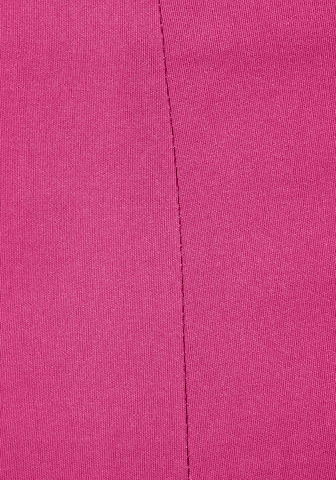 Skinny Pantaloni di LASCANA in rosa