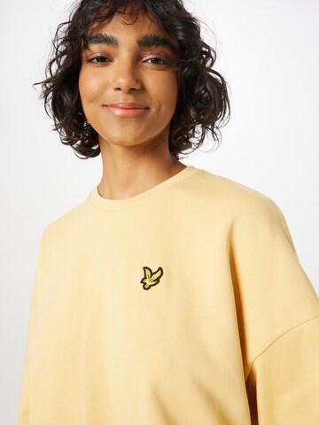 Sweat-shirt Lyle & Scott en jaune