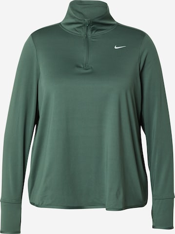 zaļš NIKE Sporta krekls 'Swift': no priekšpuses