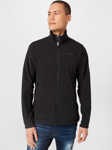 Bergans Athletic Fleece Jacket 'Finnsnes' in Black: front