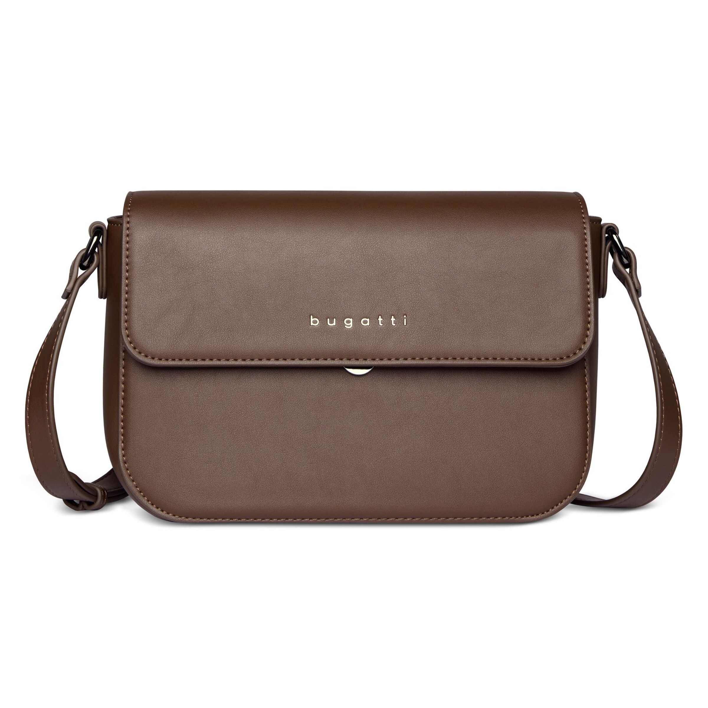 bugatti Crossbody Bag 'Almata' in Brown: front