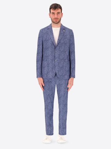 Distretto12 Slim fit Blazer in Blue