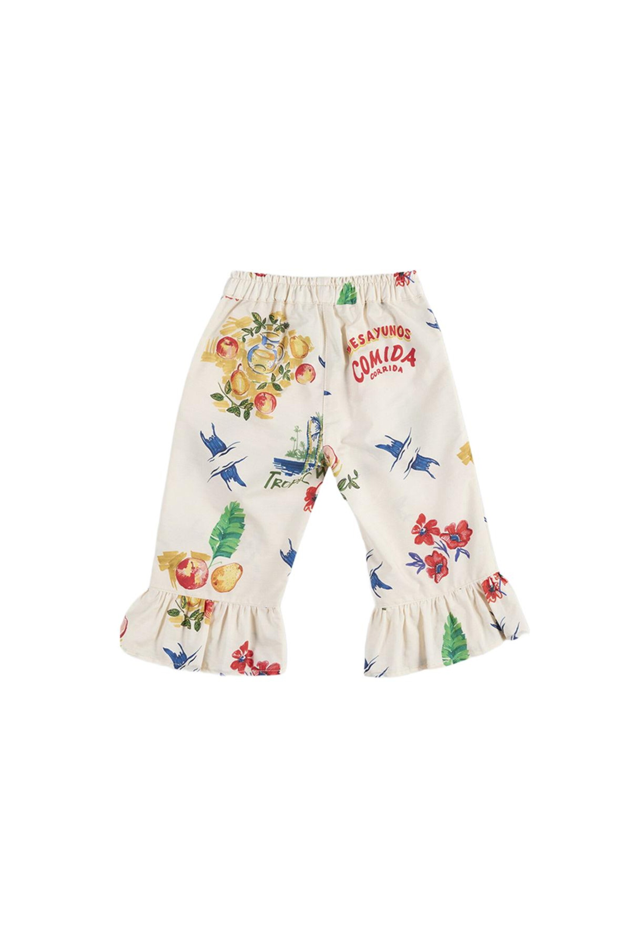 Panço Boot cut Pants in Beige