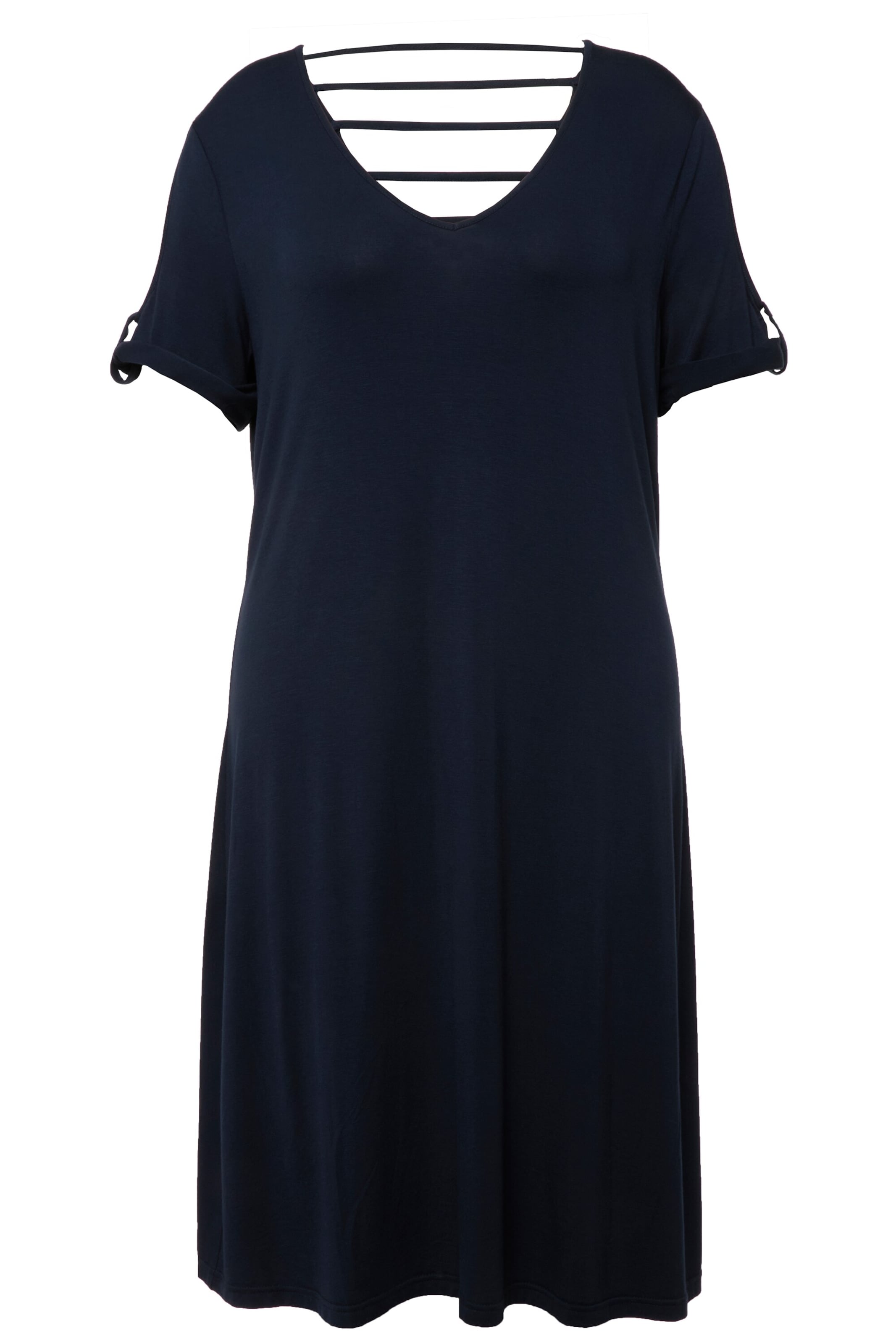 Ulla Popken Strandjurk in Blauw: voorkant