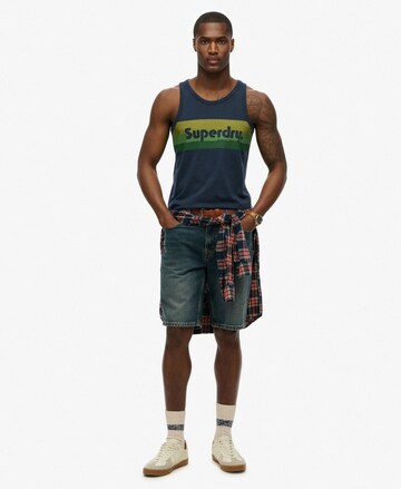 Superdry Shirt in Blauw