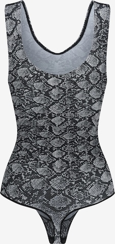 cfab (formerly creamy fabrics) Shapingbody 'Tank Bodysuit Sculpting Shapewear mit String' in Grau: Vorderseite