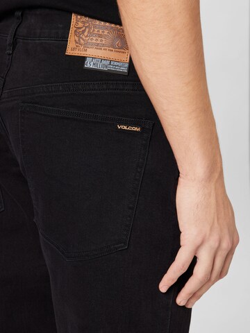 Volcom Loosefit Jeans 'Solver' in Zwart