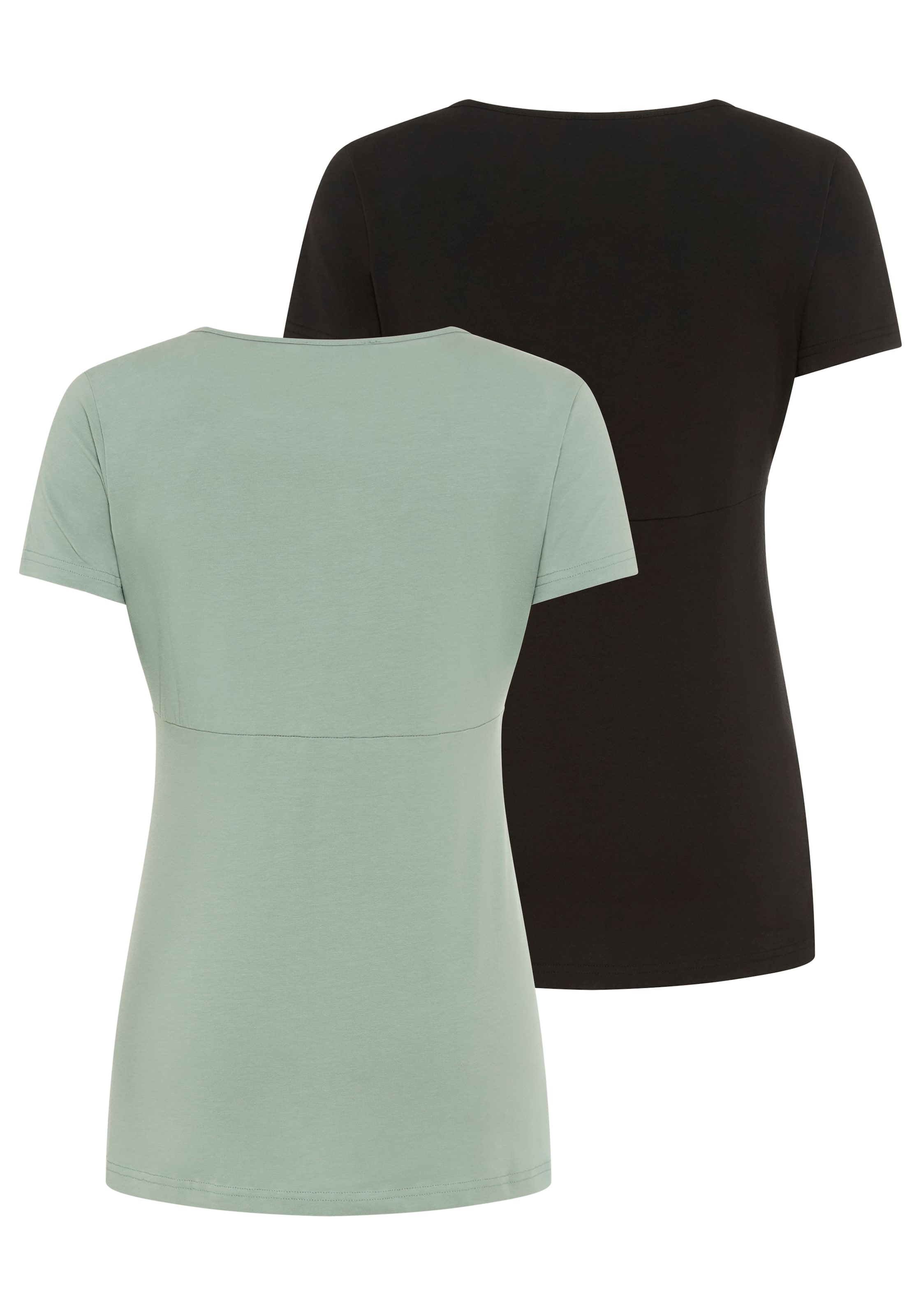 Neun Monate Shirt in Grün