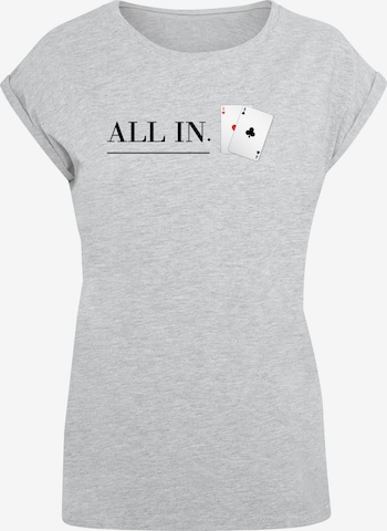 T-shirt F4NT4STIC en gris : devant