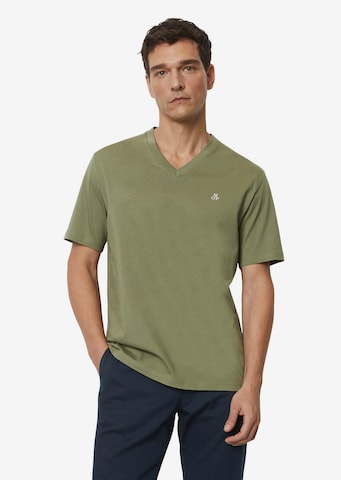 T-Shirt Marc O'Polo en vert : devant