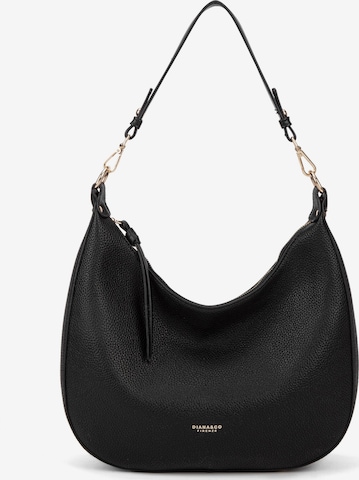 Borsa a spalla di Diana&Co. in nero: frontale