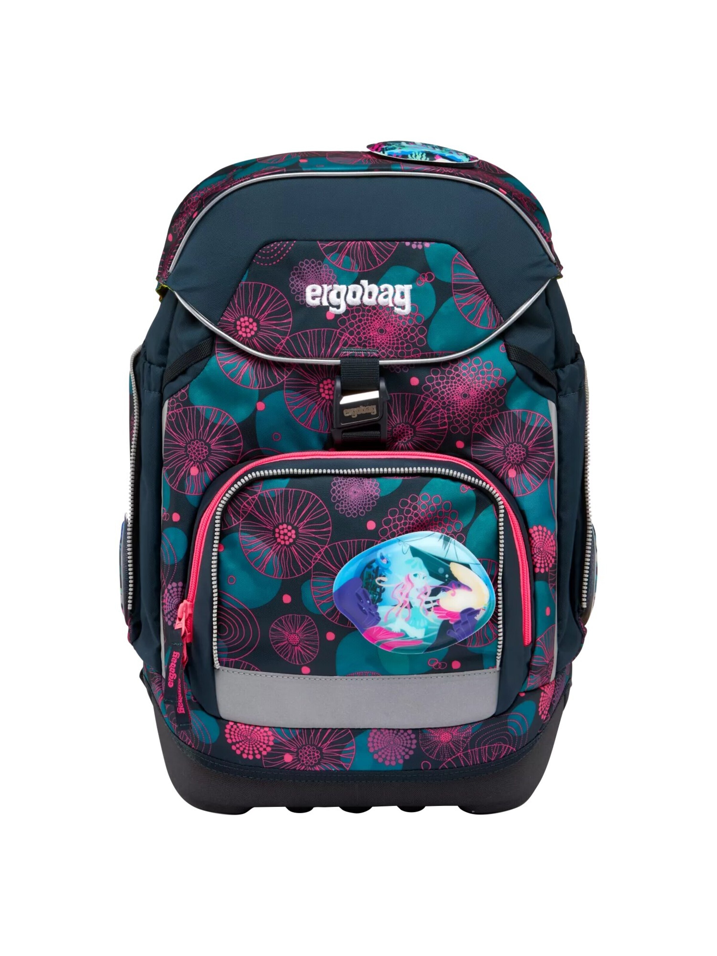 ergobag Backpack 'Schulranzen-Set pack Set' in Purple