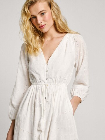 Pepe Jeans Kleid 'Deepty' in Weiß