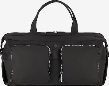 U.S. POLO ASSN. Weekender in Schwarz: Vorderseite